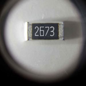 Whole Sale RR2012 0805L2673FT 0805 2012 Resistors Chip Resistors SMD Resistors 267Kohm 1% 1/8W Thick Film Resistor - Product Image 1