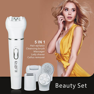 ENZO EN-0104 Meilleure vente 5 en 1 nettoyant électrique pour le visage Vibration sonique dissolvant de callosités épilateur soins de beauté masseur <span class=keywords><strong>facial</strong></span> - Product Image 2