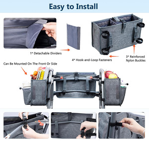 Bolsa de Transporte DURAPOWER Gris 40x21.5x24cm para Adultos Mayores, Uso en Exteriores - Product Image 2