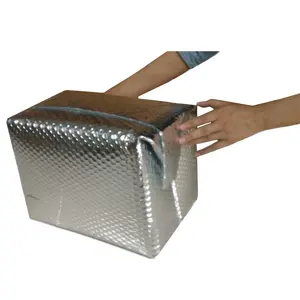 Insulated Foam Box EPE Foam Foil Thermal Box Liner For Food Cold Chain