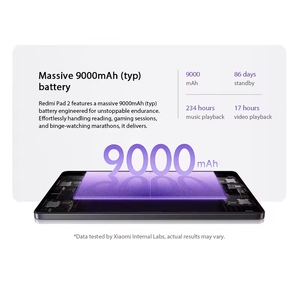 รุ่นทั่วโลกสำหรับแท็บเล็ต Redmi Pad 2 ขนาด 11 นิ้ว หน้าจอ 2.5K 90Hz แรม 8GB ชิปประมวลผล MTK Helio G100-Ultra แบตเตอรี่ 9000mAh ระบบเสียง Dolby Atmos ระบบปฏิบัติการ HyperOS - Product Image 2