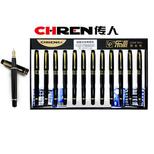 티타늄 펜 금속 펜 로고 럭셔리 우아한 하이 퀄리티 2 색 펜촉 다이아몬드 모양 미끄럼 방지 그립 선물 고급 금속 펜 - Product Image 2