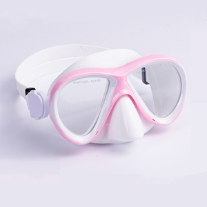 La mejor máscara de buceo antiniebla para niños, equipo de esnórquel subacuático, máscara de natación de vidrio templado para niños, <span class=keywords><strong>gafas</strong></span> de buceo - Product Image 2
