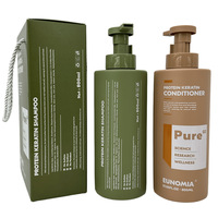 Kit Capillaire Botanique Exclusif Transfrontalier pour Adultes : Huile Volumisante, Contrôle du Sébum, Hydratante et Anti-Pelliculaire à la Kératine