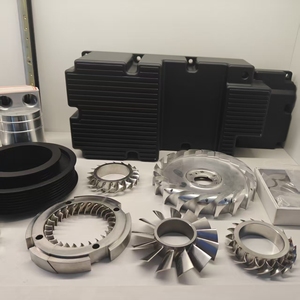 Rotor de Titanio TC4 para Fresado CNC de 5 Ejes, Rueda de Turbina CNC de Grado Aeroespacial, Impulsor de Turbina para Compresor y Centrífuga - Product Image 3
