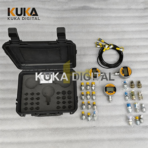 Pièces de moteur, manomètre hydraulique 0-3500, ensemble de manomètres de test de pression hydraulique, diagnostic YBS-80 230504406 0-60MPa, kits de test - Product Image 2