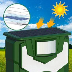 2025 vente chaude en plein air solaire Animal répulsif ultrasonique étanche chien sauvage <span class=keywords><strong>chat</strong></span> repousser dispositif jardin ferme cour Animal répulsif - Product Image 3