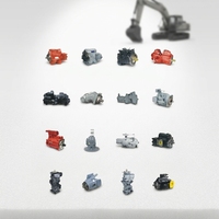 Kit de réparation d'excavatrice PC200-8, pièces de rechange pour pompe hydraulique principale, accessoires pour machines d'ingénierie