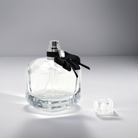 Atomiseur de parfum de luxe en verre de forme unique, vente en gros, 30 ml, 50 ml, 100 ml, flacon de parfum