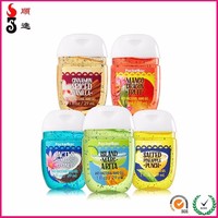Flacon pulvérisateur antibactérien portable mini format voyage pour désinfectant pour les mains, porte-clés, flacon de parfum de poche en plastique PET imprimé UV