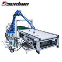 Robot de pulvérisation de peinture automatique avec scanner 3D, pompe et moteur pour tables de chevet et pièces ultra longues