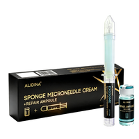 Crème Microneedle Éponge G Exosome ADN de Saumon Or 24K GHK-CU Hydratante Soin Barrière Anti-Âge OEM ODM