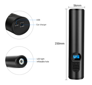 Nouvelle Image 12V 150PSI <span class=keywords><strong>pompe</strong></span> <span class=keywords><strong>à</strong></span> Air numérique sans fil Portable LED lumière de secours voiture et <span class=keywords><strong>vélo</strong></span> gonfleur de pneu - Product Image 4