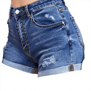 Pantalones de mujer 2026 al por mayor, estilo europeo-americano, de cintura alta, de algodón, ajustados, rectos, elegantes, transpirables, elásticos, para el día a día. - Product Image 3