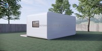Maison conteneur préfabriquée détachable Apple Capsule Office Tiny House, cabine pomme d'intérieur, dosette de bureau, dosettes de bureau de jardin