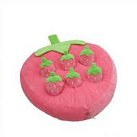 Jouets à mâcher en peluche amusants pour chiens - Vente en gros - Motifs animaux amusants - Produits apaisants