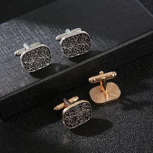 Venta caliente Listo Stock Barato Plata Oro Aleación Clásico Retro Románico <span class=keywords><strong>Gemelos</strong></span> y Elegante <span class=keywords><strong>Camisa</strong></span> de los hombres Cuff Studs están en oferta - Product Image 4
