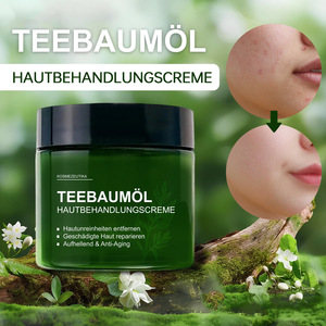 Crema para el Cuidado <span class=keywords><strong>de</strong></span> la Piel con Aceite <span class=keywords><strong>de</strong></span> Árbol <span class=keywords><strong>de</strong></span> Té 50g, Calmante para Piel Seca y con Descamación, Elimina la Cutícula, Hidratante Facial - Product Image 2