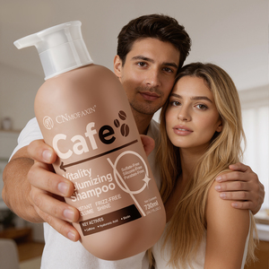 <span class=keywords><strong>Shampoo</strong></span> Anticaduta alla Caffeina e Biotina, Idratante, Lisciante, Volumizzante, Senza Solfati, <span class=keywords><strong>per</strong></span> la Crescita dei Capelli - Product Image 1