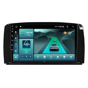 Android 13 5G+2.4G Built-in Wifi6 Car Video Player Bluetooth 5.4 For Mercedes Benz R Class W251 R300 R320 R350 200-2011 GPS