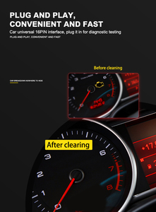 V322 - Detector universal de falhas automotivo, instrumento universal para diagnóstico de falhas, leitor de código automotivo, instrumento elm327 para diagnóstico de falhas automotivas, universal para obd ii, modelo V322 - Product Image 3