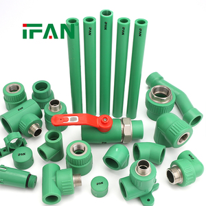 อุปกรณ์ข้อต่อท่อ PPR ยี่ห้อ IFAN <span class=keywords><strong>ราคา</strong></span>โรงงาน ทุกประเภท ข้อต่อเกลียวตัวผู้ ตัวเมีย ทำจากทองเหลืองและพลาสติก สำหรับงา<span class=keywords><strong>น</strong></span>ประปา - Product Image 2
