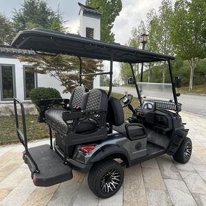 Voiturette de golf électrique 4 places US – Meilleur prix – Chariots de golf 4 places avec certificats CEE, DOT, GCC pour routes non publiques - Product Image 5