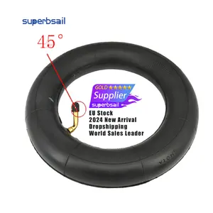 Superbsail Bán Chạy Ống Trong 10Inch 10X2.5 Có Van Uốn Cong Van 45 90 Độ Cho Phụ Tùng Xe Tay Ga Chạy Điện Ống Trong