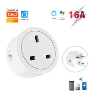 TUYA <b>Smart</b> Plug <b>UK</b> Standard 16A WiFi Homekit Alexa Google Power Statistics Child Safety Door Protection - Product Image 2