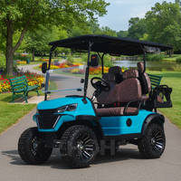 Voiturette de golf classique de haute qualité, 4 places, 48V 4KW, kit de conversion de voiturette de golf électrique pour 4 personnes