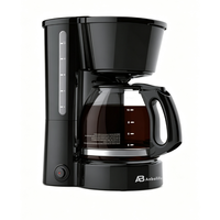 Cafetera de Goteo Programable ANBOLIFE de 12 Tazas con Opciones de Preparación Regular y Fuerte |   Función de Pausa Automática y Vertido