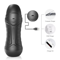2022 Automatischer Männlicher Masturbator Vakuum-Stimulator 10 Saugmodi 10 Vibrationsmodi Wiederaufladbare Lithium-Batterie Masturbation