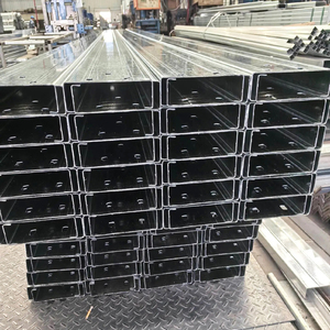 Оцинкованный стальной U-образный профиль, стандарт DIN / ASTM / GB, для потолочных решеток, перегородок и опор кабельных лотков - Product Image 3