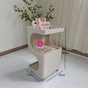 Chariot de Salon de Beauté Yicheng en Gros, Chariot à Outils Moderne de Luxe Léger et Tendance de Forme Spéciale à Vendre - Product Image 4