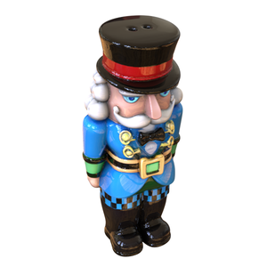 Bán buôn tùy chỉnh <span class=keywords><strong>nutcracker</strong></span> Gốm Muối và hạt tiêu Shakers mới lạ kỳ nghỉ gia vị Dispenser cho lễ hội nhà bếp trang trí nội thất - Product Image 4