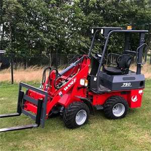 CE Euro V <span class=keywords><strong>EPA</strong></span> 4 tahap WOLF 750 pemuat roda diesel Mini untuk petani - Product Image 1