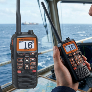Radio marine YAESU Standard Horizon HX210, radio VHF portable flottante, talkie-walkie 6W avec fonction NOAA, étanche IPX7 - Product Image 2