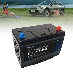 12V 1100CCA 90Ah 智能锂电池，带 SOC 显示屏，极寒性能卓越，应急汽车启动电池 - Product Image 1