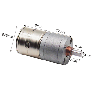 <span class=keywords><strong>Micro</strong></span> Motore Passo-Passo 20BY Controllo Angolare 18 Gradi Riduttore 20mm DC 3-24V 10/20/30/40 Ohm Magnete Permanente Certificato ROHS per Uso Medico - Product Image 1