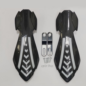 Protectores de manos para motocicleta con luces direccionales secuenciales de montaje lateral para mejora de motocicletas todoterreno - Product Image 1