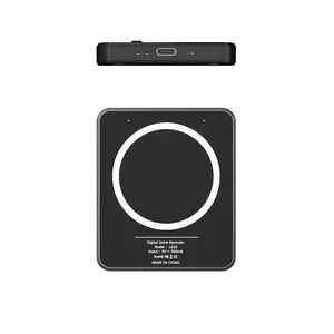 Hoge Kwaliteit 64G 128G Magnetische Audio Recorder Met Licht Gewicht Voor Telefoongesprek Opnemen