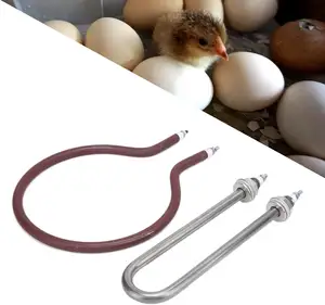 Humidificador de incubadora, tubo de humidificación de incubadora en forma de U para alimentación de aves de corral (200W 300W) - Product Image 1