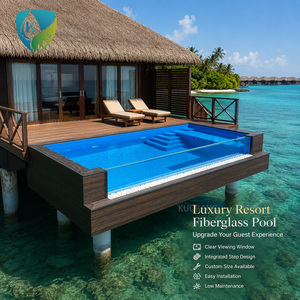 Grande <span class=keywords><strong>piscine</strong></span> en verre avec fenêtre, en bois, sur mesure, <span class=keywords><strong>hors</strong></span> <span class=keywords><strong>sol</strong></span>, pour jardin - Product Image 4