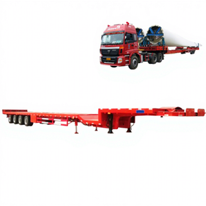 Tianshiyun — rotor de lame éolienne rétractable à 4 axes bas garçon sur une longueur, transport de cargaison, semi-remorque pour la vente - Product Image 1