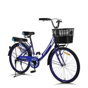 2023 neues Modell Fahrrad Fahrrad 24 Zoll High Carbon Stahl Citybike für Erwachsene leichtes Fahrrad Citybike für Frauen
