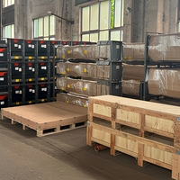 Elevador Eléctrico para Vehículos de 5 Toneladas de Alta Resistencia, Diseño Hidráulico de Doble Cilindro para Reparación de Baterías de Vehículos Eléctricos
