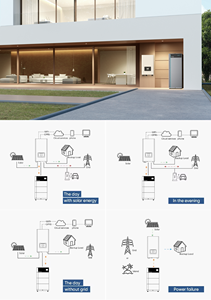 Camera an ninh không dây ngoài trời sử dụng nhà 5KVA 10kwh MPPT hệ thống năng lượng mặt trời Pin Lithium có thể sạc lại biến tần hệ thống hoàn chỉnh - Product Image 5