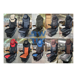 Asiento de Conductor para Camión de Servicio Pesado con Suspensión Neumática Ajustable y Airbag Modelo Popular - Product Image 5