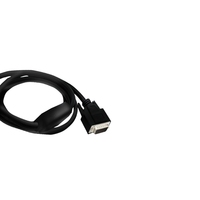 Kustom J1708 6Pin laki-laki ke DB15P perempuan Splitter Y kabel kawat tenun untuk pembaca kode