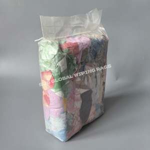 Trapos de Limpieza de Algodón 100%, 1 kg, Trapos de Colores Variados, Paños de Algodón para Limpieza Industrial y Marina - Product Image 1